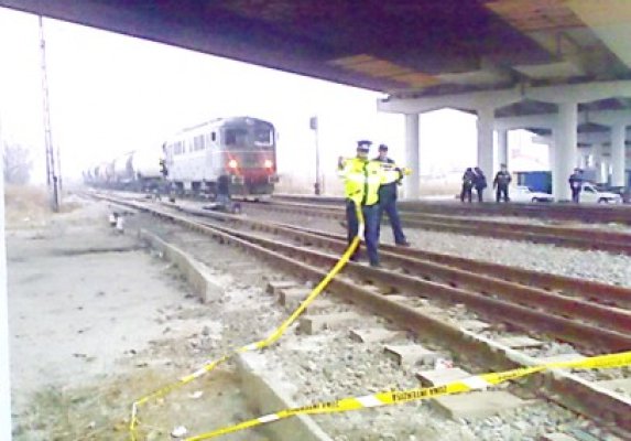 Sinucigaş tăiat de tren, în cartierul Poarta 6